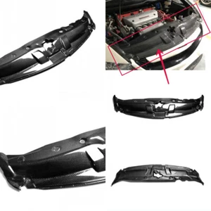 For Honda Civic FD2 Carbon Fiber Cooling Slam Panel Radiator Cover Trim Bodykits - Foto 1 di 8