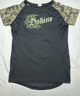 Camisa deportiva Dakine mediana para mujer deportiva activa camuflada manga corta deportiva A27 Foto 1 de 4