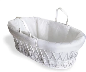 Clair de Lune Quilted Liner for Moses Baskets