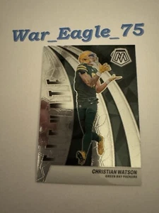 2024 Mosaic Football Silver Mosaic Prizm Elevate Christian Watson #14 - Picture 1 of 2