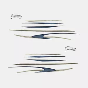 Lowe Boat Hull Decal 015678 | Suncruiser Blue Taupe White (Kit) - Picture 1 of 4