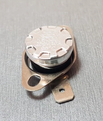 KSD301 90°C N.O. (Normally Open) Thermostat Switch 10A 250V AC Pack of 2 - image 1 of 2