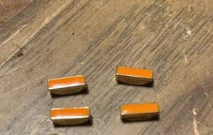 KEEP Collective Orange Colour Bars Lot Bundle on Gold Metal - Picture 1 of 1