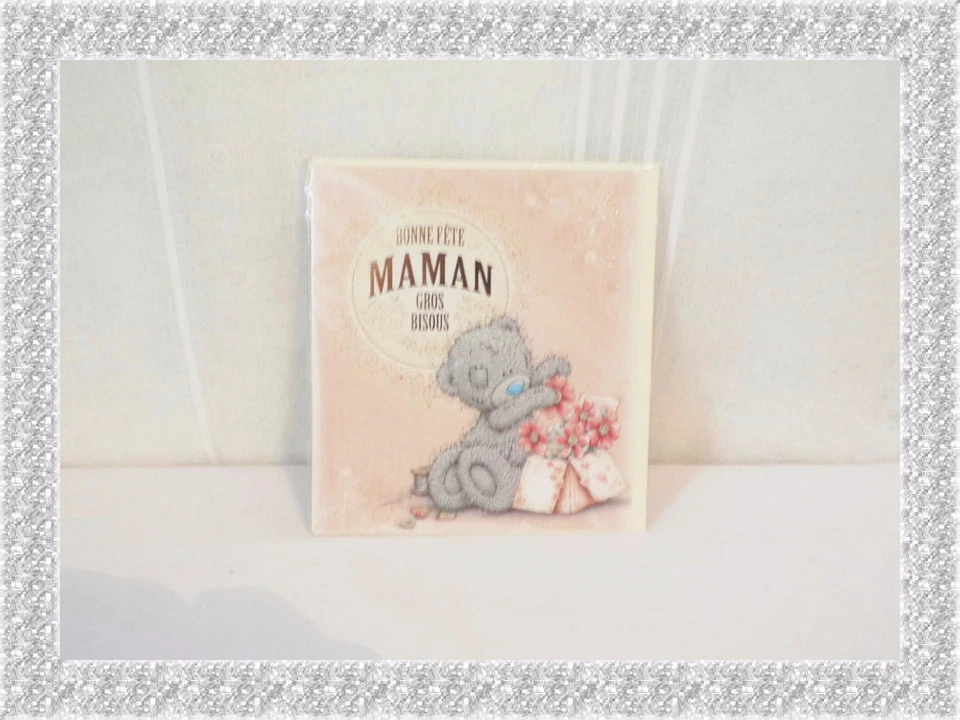 Très Jolie Carte Postale + Enveloppe Me to You "Bonne Fête Maman Gros Bisous "