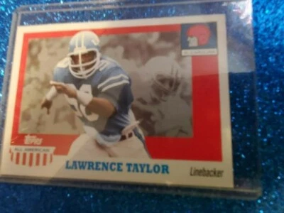 2005 Topps All American #17 Lawrence Taylor Giants NC State Football - Image 1 of 2