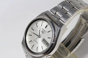 Vintage Seiko 5 7009-8761 Analog Vintage Automatik Uhr - Bild 1 von 8