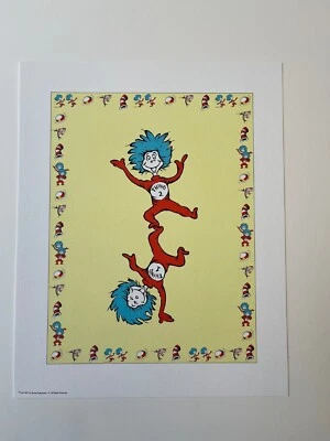 Dr. Seuss "One Thing Two Thing" - Impresión artística Foto 1 de 2