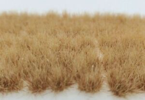 Self Adhesive Static Grass Tufts for Miniature Scenery -Desert Beige- 8mm