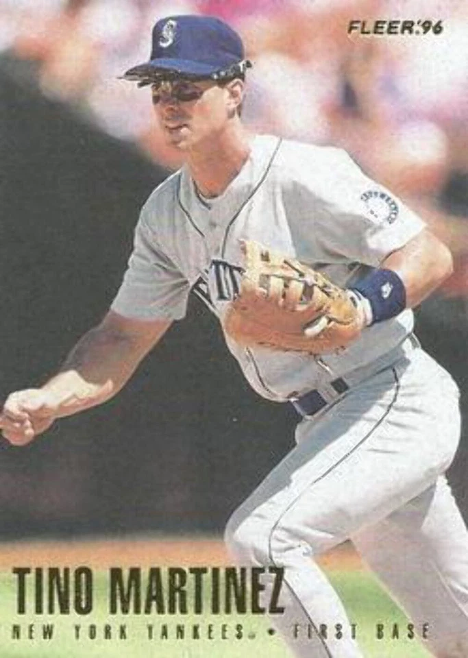 #188 Tino Martinez - New York Yankees - 1996 Fleer Baseball - Image 1 of 1