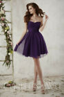 Christina Wu 22714 Grape Purple Size 10 Prom Formal Bridesmaid Dress Nwt Short