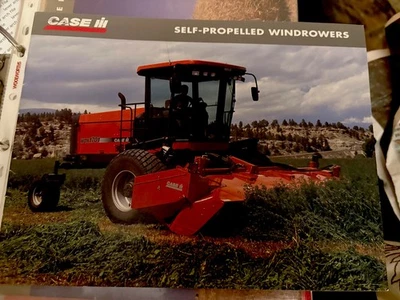Case IH North American WDX SP swather windrower combine tractor brochure - Image 1 of 4
