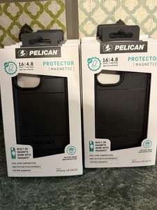 Pelican Protector Case W/MagSafe for Apple iPhone 15/14/13 - Black New - Picture 1 of 1