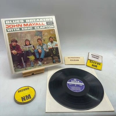 John Mayall With Eric Clapton- Blues Breakers NM/NM Ultrasonic Clean Vinyl Reco - Image 1 of 3