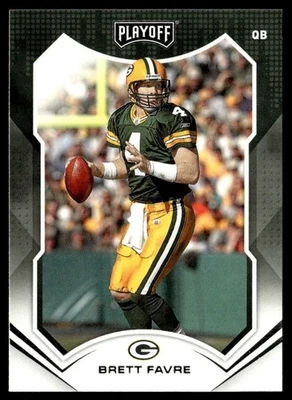 2021 Panini Playoff Brett Favre Green Bay Packers #143 - Image 1 of 2