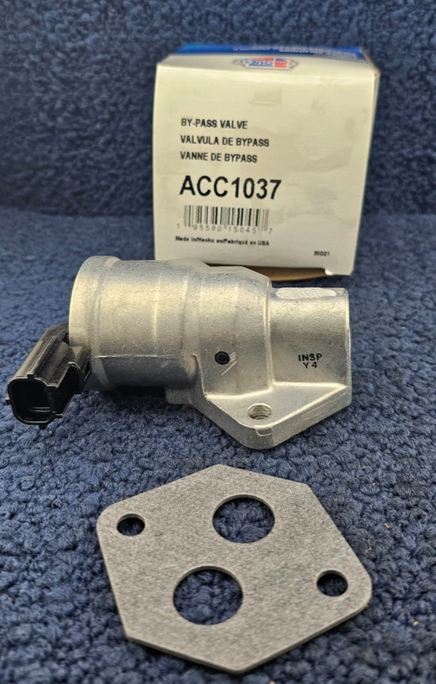 Клапан управления холостым ходом воздуха премиум-класса ACC1037 подходит для Ford E-150 Econoline 1997-1998 годов выпуска - Изображение 1 из 4