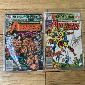Avengers 214, 216 - Featuring Ghost Rider - Vintage - Marvel Comics 1986 - Picture 1 of 5