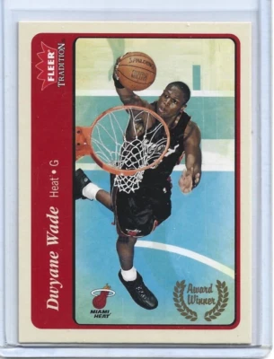Dwyane Wade-Miami Heat- 2004-05 Fleer Tradition Basketball Award Winners #216 - Image 1 of 2