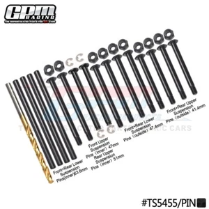 GPM Steel Front & Rear Suspension Pin TRAXXAS Maxx Slash Maxx 1.0 W/widemaxx 2.0 - Picture 1 of 2