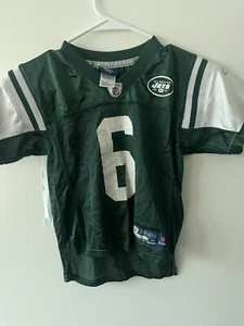 NEW YORK JETS REEBOK MARK SANCHEZ #6 JERSEY - KIDS MEDIUM (5-6) - Picture 1 of 2