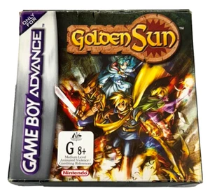 Golden Sun Gameboy Advanced GBA *Complete* Boxed - Picture 1 of 11