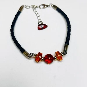 USA KIZIMA HANDMADE Bracelet Baltic amber - Picture 1 of 4