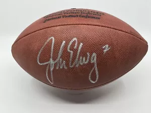 John Elway signed Autogramm Official NFL Wilson Football PSA DNA - Bild 1 von 3