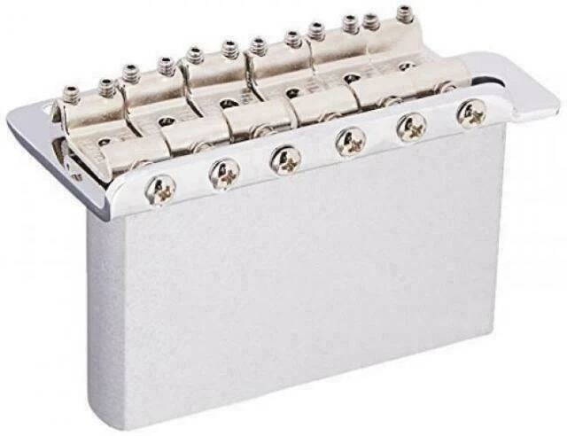 Fender Vintage Style Stratocaster Bridge Assembly, Chrome - 0054619000