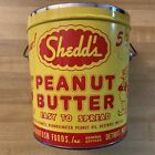 Vintage Shedd's Peanut Butter Tin Can 5 Pounds - Detroit, Mi (no Lid)