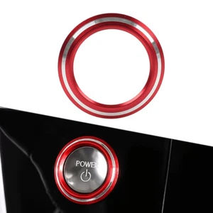 Red Engine Start Stop Button Cover Ring For Lexus NX250 350h 450h 2022-2024 - Picture 1 of 11