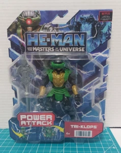 Netflix He-Man Masters of the Universe MOTU TRI-KLOPS Power Attack Figure NEW - Picture 1 of 4