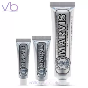 MARVIS Whitening Mint | Italian Luxury Toothpaste Arctic Shiver of Cool Mint  - Picture 1 of 8