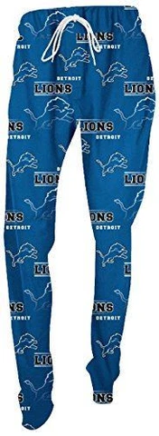 Ladies Detroit Lions Sport Blue NFL Fusion Pajama Pants by Concepts Sports Cover