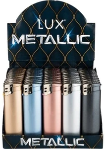 10 Stück Elektronik Feuerzeug In Metallic Farben  - Bild 1 von 2