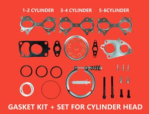 Turbocharger gasket kit (big) BMW3 / 5 / 6 / X3 / X5 / X6 3.5D 210KW 10009700000 - Picture 1 of 1