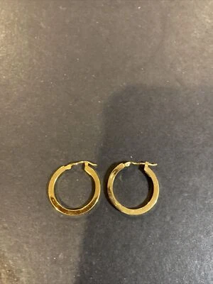 Pendientes de aro Charles Garnier Perú plata de ley 925 Vermeil Foto 1 de 4