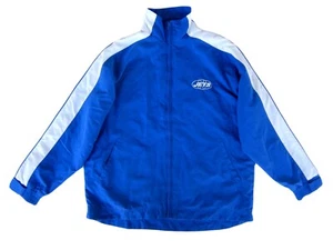 Newtown Jets NSWRL NRL Men's Rare Vintage Blue Rugby League Jacket - Size Large - Bild 1 von 11