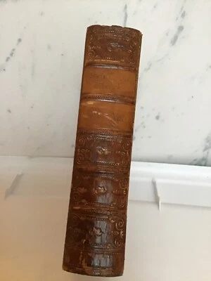 Antique 1838 Schillers Sammtliche Werke Vol. VII-VIII Bookplate Angelica L Gerry - Image 1 of 4