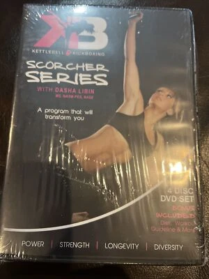 Kettlebell Kickboxing : Scorcher Series with Dasha Libin (DVD, 4-Disc Set, 2012) - Image 1 of 2