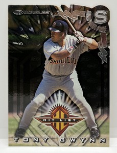 Tony Gwynn 1998 Donruss Hit List Silver Press Proof 0001/1500 MLB Padres
