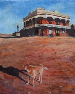 AUSTRALIAN SCHOOL ~ APPEALING ORIGINAL OIL PAINTING - Picture 1 of 4