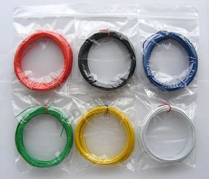 60m Equipment Wire Kit 1/0.6mm 22-23 AWG 6 Colours Single Solid Core WP-011717 - Picture 1 of 3