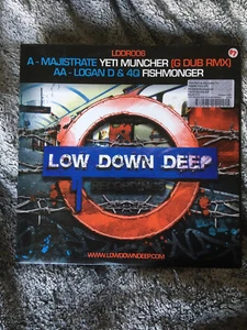Majistrate / Logan D & 4Q - Yeti Muncher Remix / Fishmonger - Low Down Deep - Picture 1 of 1