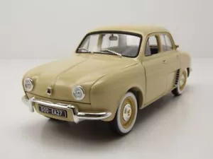 Renault Dauphine 1958 Beige Maquette de Voiture 1:18 Norev - Imagen 1 de 12
