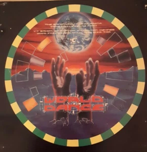 World Dance 9.4.93 @ the sanctuary milton Keynes rave flyer - Foto 1 di 2