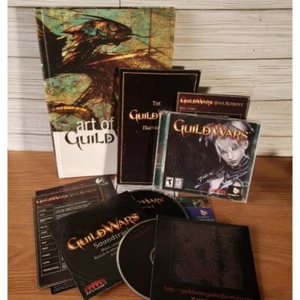 Raro 2005 ORIGINAL GUILD WARS PC Juego, Libro de Arte, Manual, BSO y Más M7 - Imagen 1 de 24