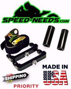 KAWASAKI ZX6R ZX6RR ZX12R LOWERING STRAP,BRACKETS & FRONT BRAKE DELETE SPACERS - Bild 1 von 7