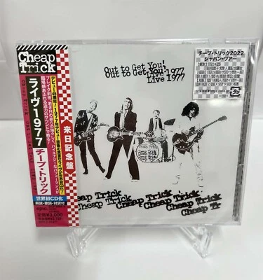 Cheap Trick Out To Get You! Live 1977 Japan Music CD Bonus Tracks Foto 1 de 3