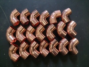 Copper 22mm Elbow Fitting X20 - Picture 1 of 1