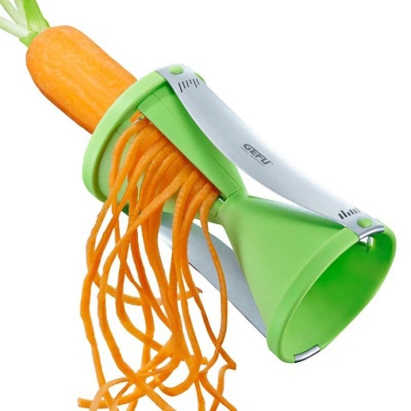GEFU Spiralschneider Spirelli Gemüseschneider Hobel Raspel Limette Grün - Bild 1 von 1