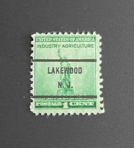 Lakewood, New Jersey Type 71 Precancel - 1 cent Defense Issue U.S. #899 - NJ - Picture 1 of 1